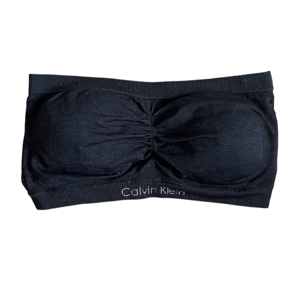 Calvin Klein Black Bandeau Bra